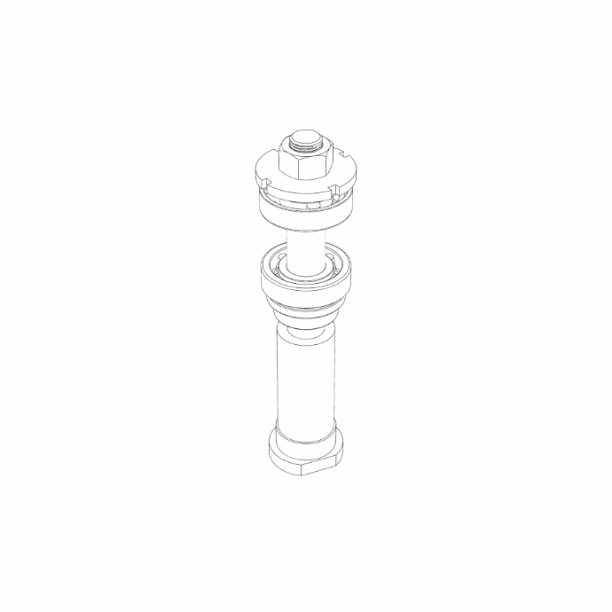 ERSATZTEIL WELLE DREHLAGERUNG